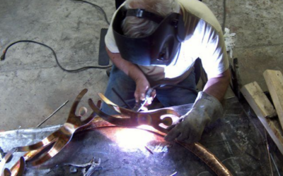 The Healing Hands Sculpture at the McClaren Institute